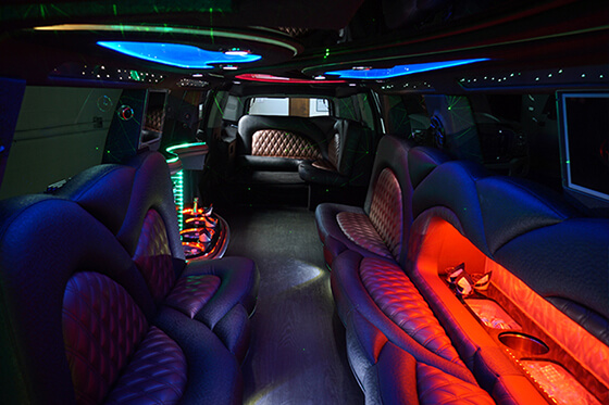 Cadillac Escalade with comfortable seating