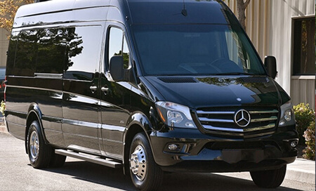 Exclusive Mercedes Benz shuttle